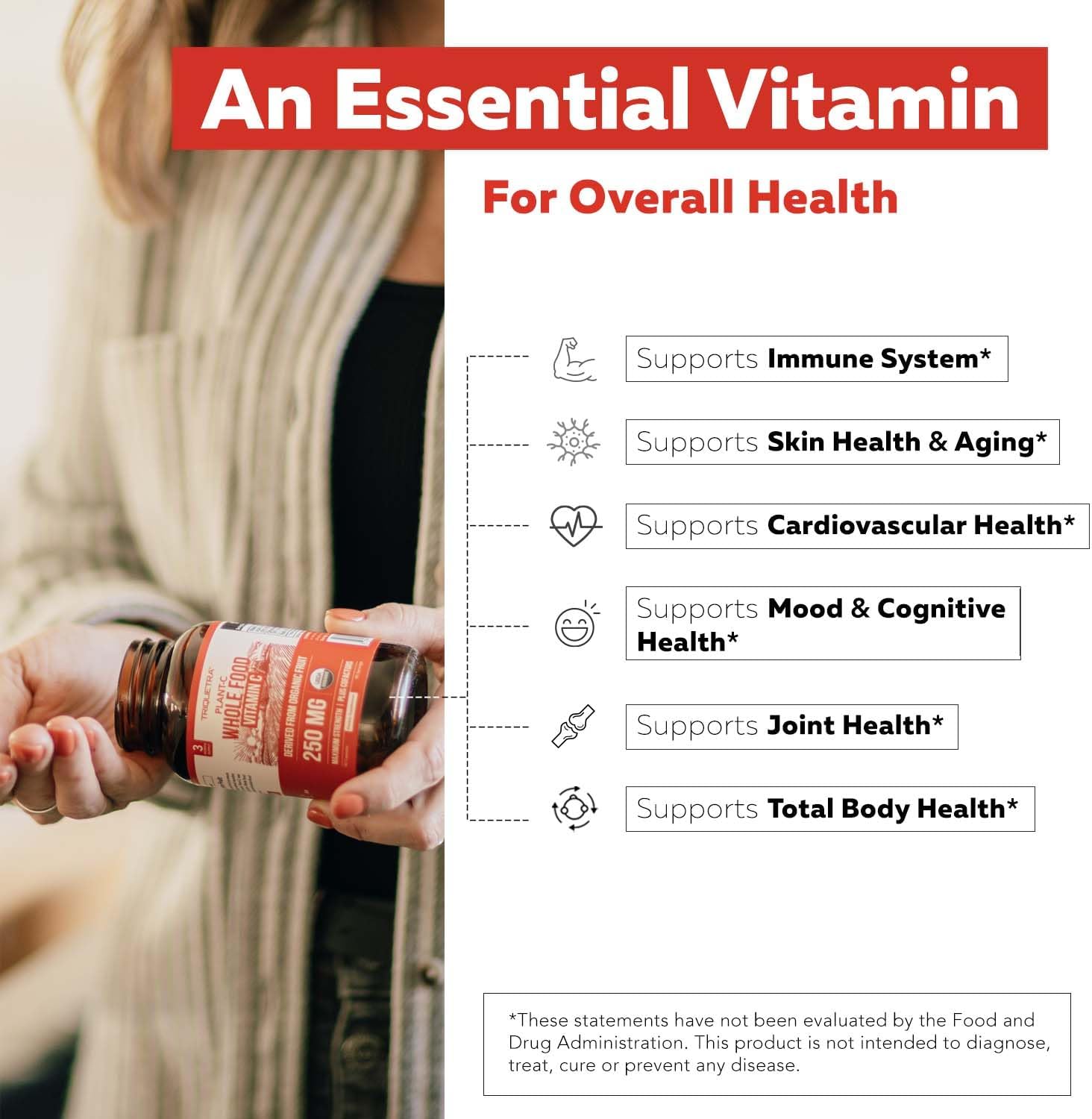 Organic Vitamin C from Fruit, 90 Servings M764