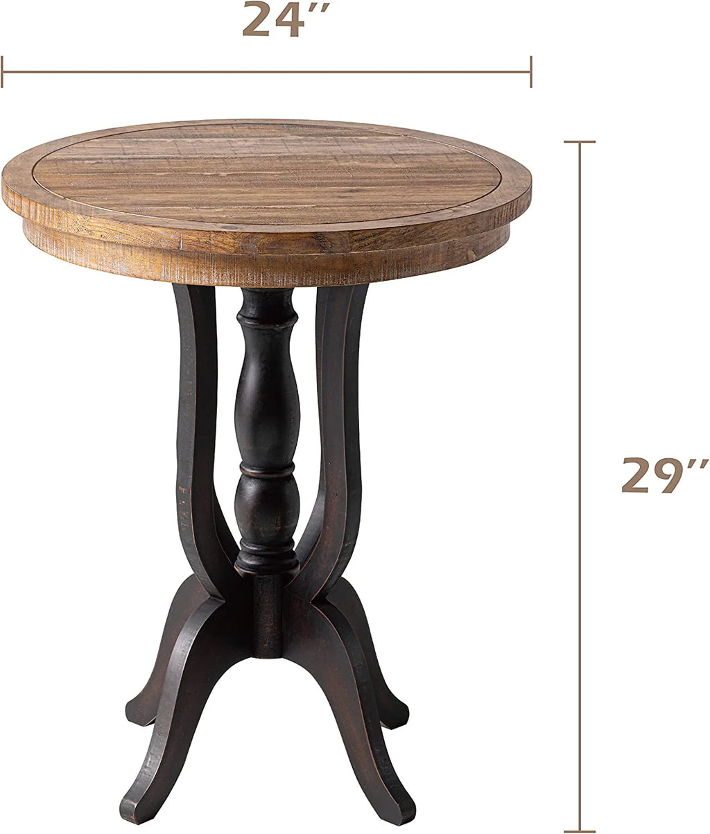 Black End Table Z165