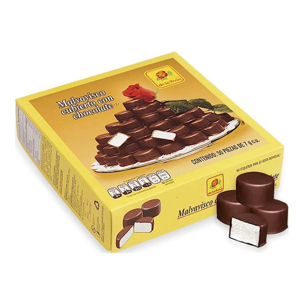 Chocolate Covered Marshmallow 1 Box 50 Pieces 12Oz J625