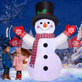 8 FT Inflatable Snowman with Built-in LEDs J509051