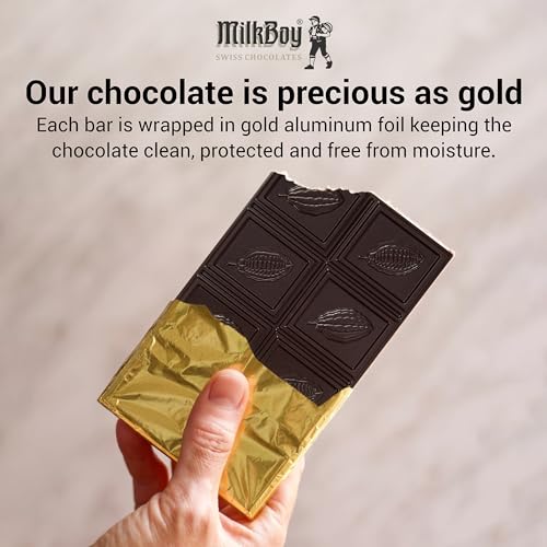 85% Cocoa Swiss Dark Chocolate, 3.5 oz, 5 Pack U490