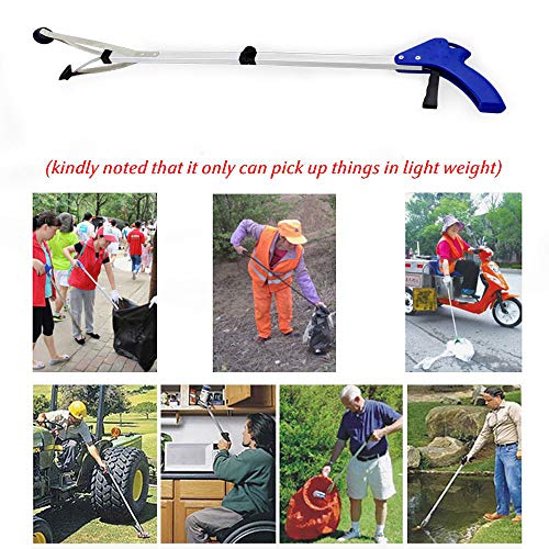 2 Pcs Foldable Long Arm Reacher Grabber M62401