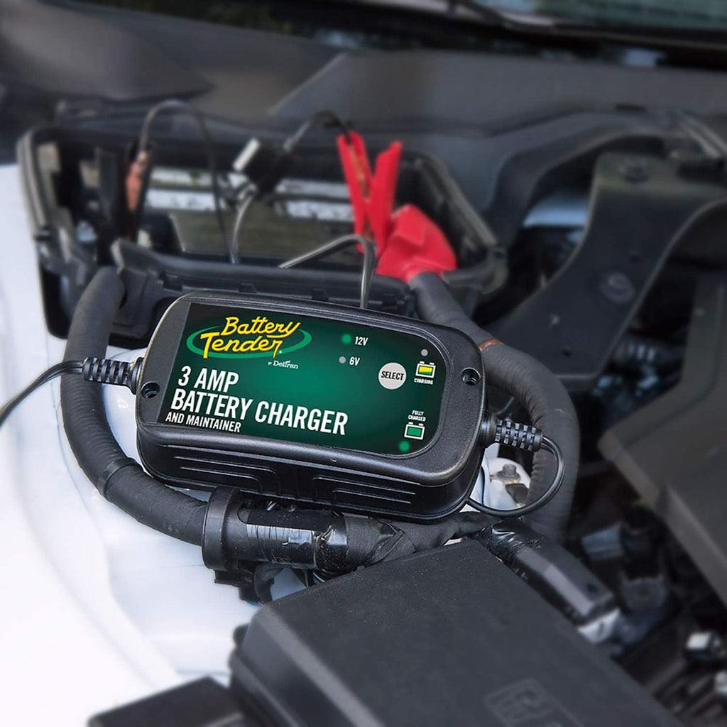 3 Amp 6V/12V Car Battery Charger and Maintainer H416