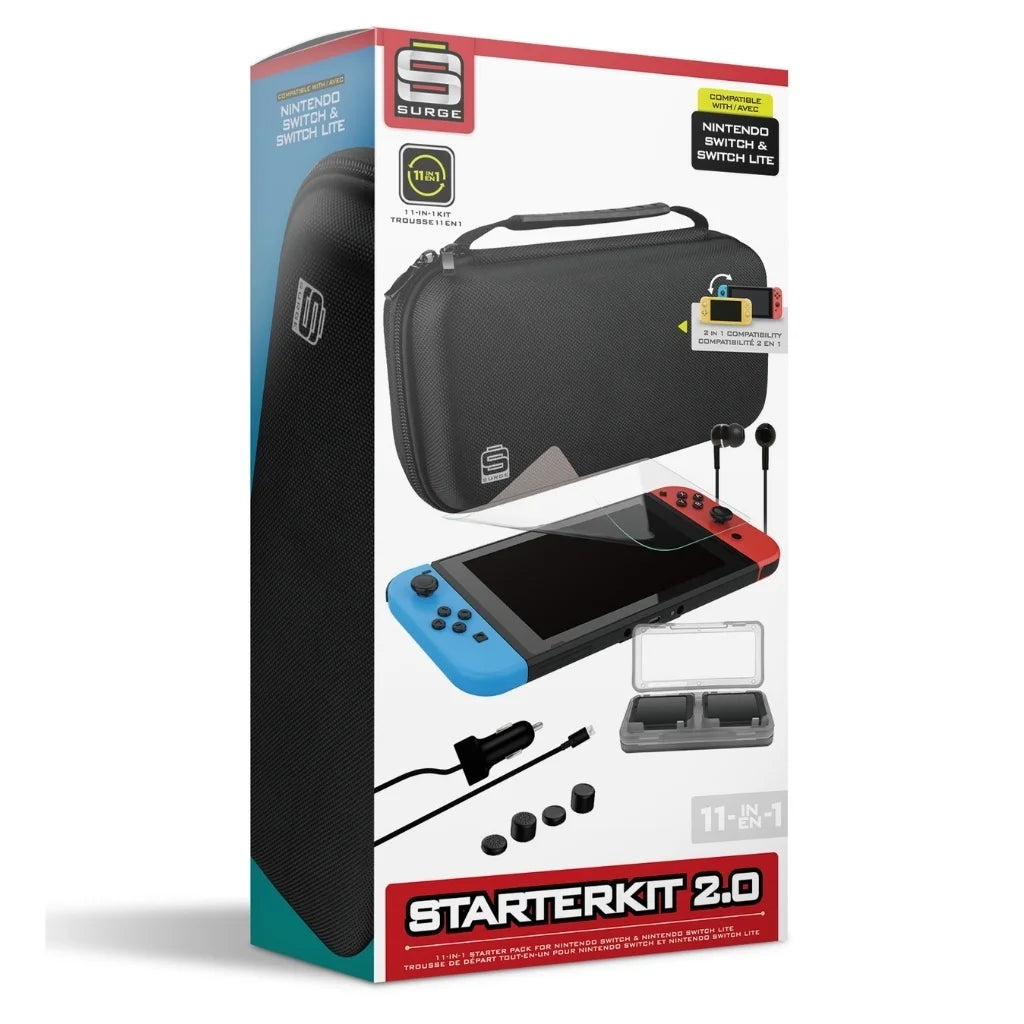 Coral Nintendo Switch Lite Console with Mario Kart 8 Deluxe, Accessory Starter Kit, Screen Cleaning Cloth Bundle Z194087