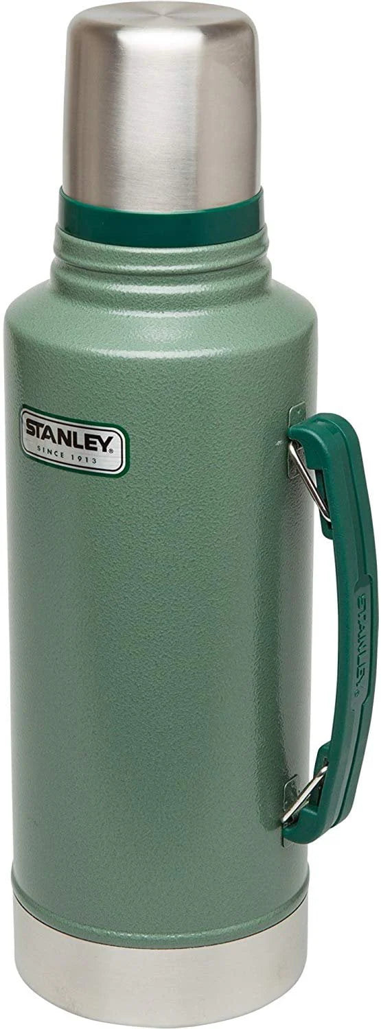 Classic Vacuum Bottle 2QT Hammertone Green D6139