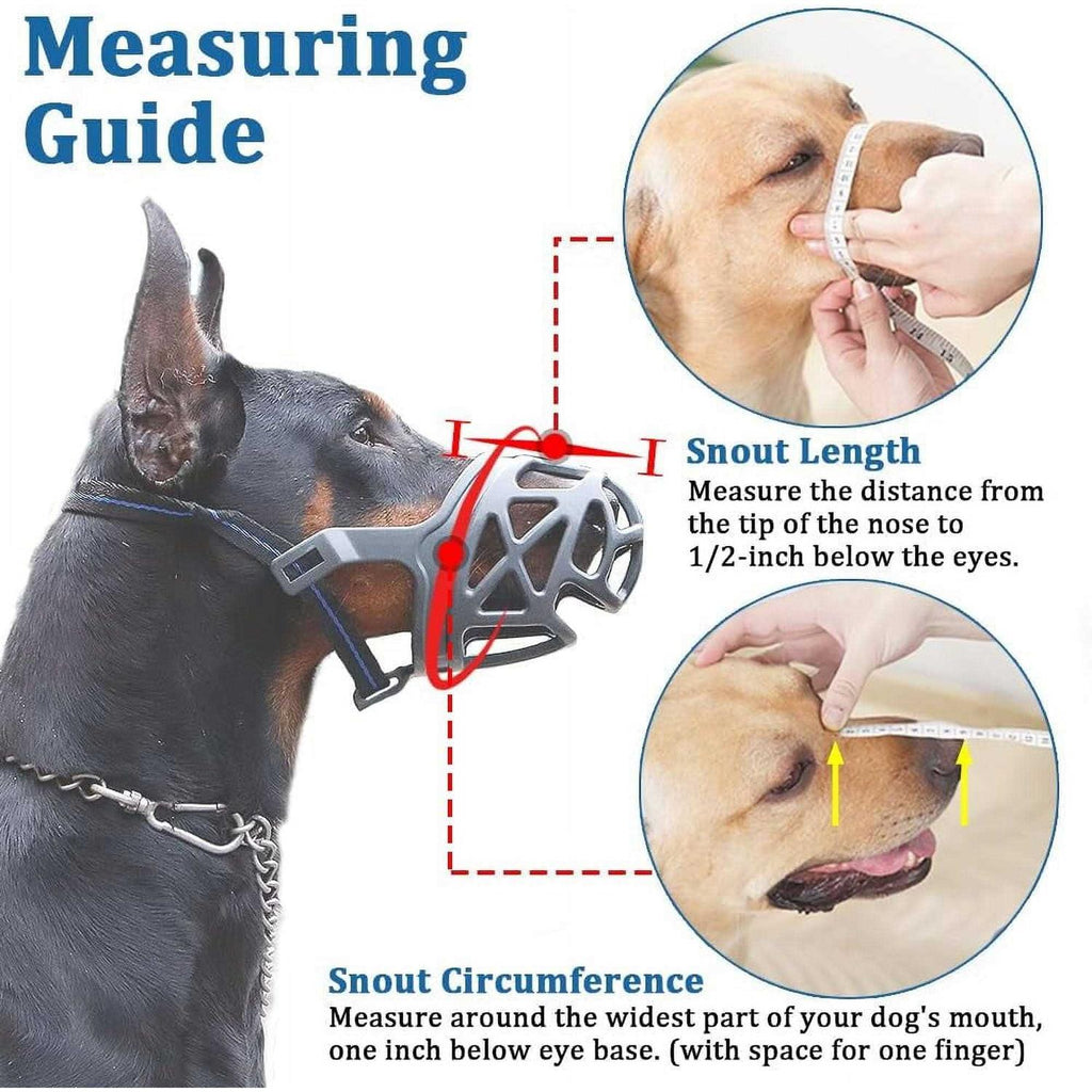 Breathable Basket Dog Muzzle O985