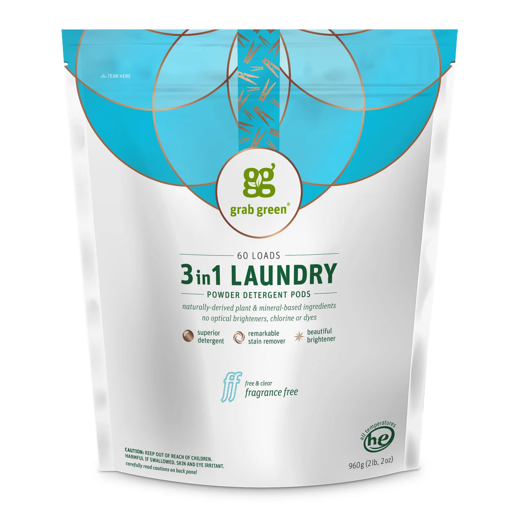 60 Count Fragrance Free Laundry Detergent Pods D17147