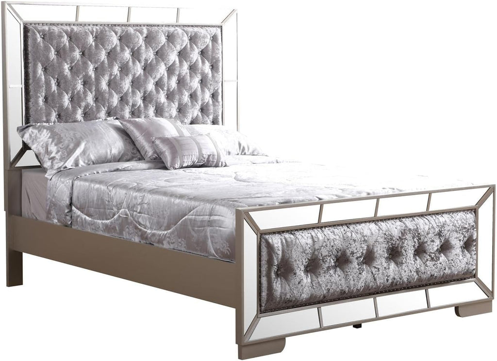 Silver Queen Panel Bed O763593