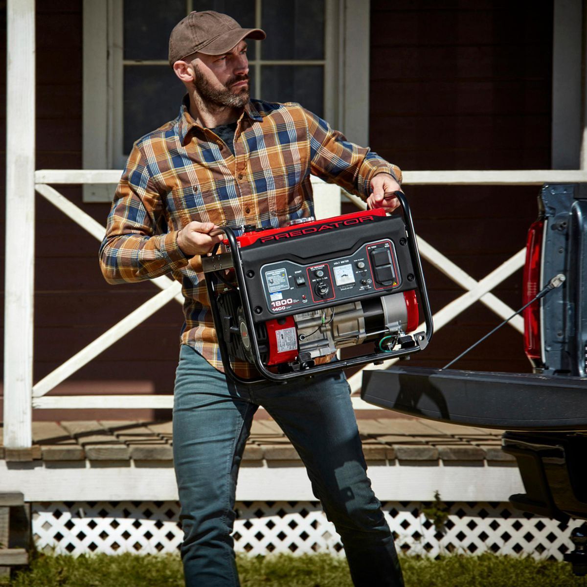 1800 Watt Gas-Powered Portable Generator U115