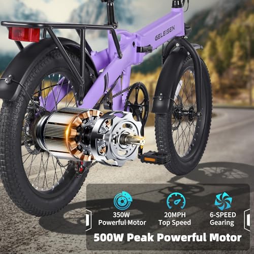 20"×3.0 Fat Tire Folding Electric Bike with 374.4Wh Battery F81545