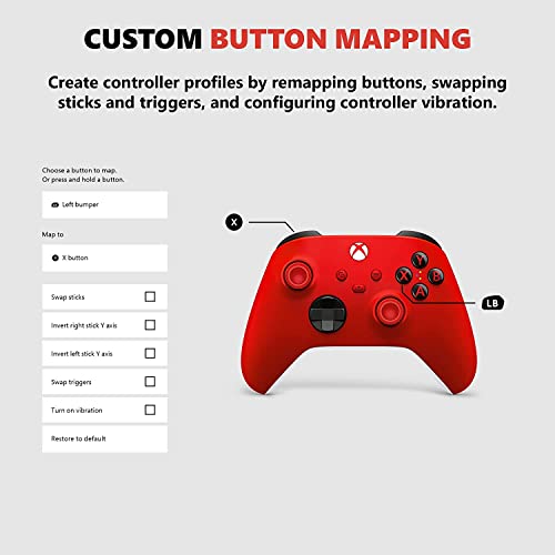 Pulse Red Wireless Gaming Controller A323877