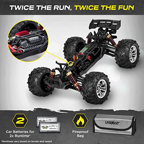 1:10 Scale 4x4 Off-Road RC Truck with Two Batteries U6743