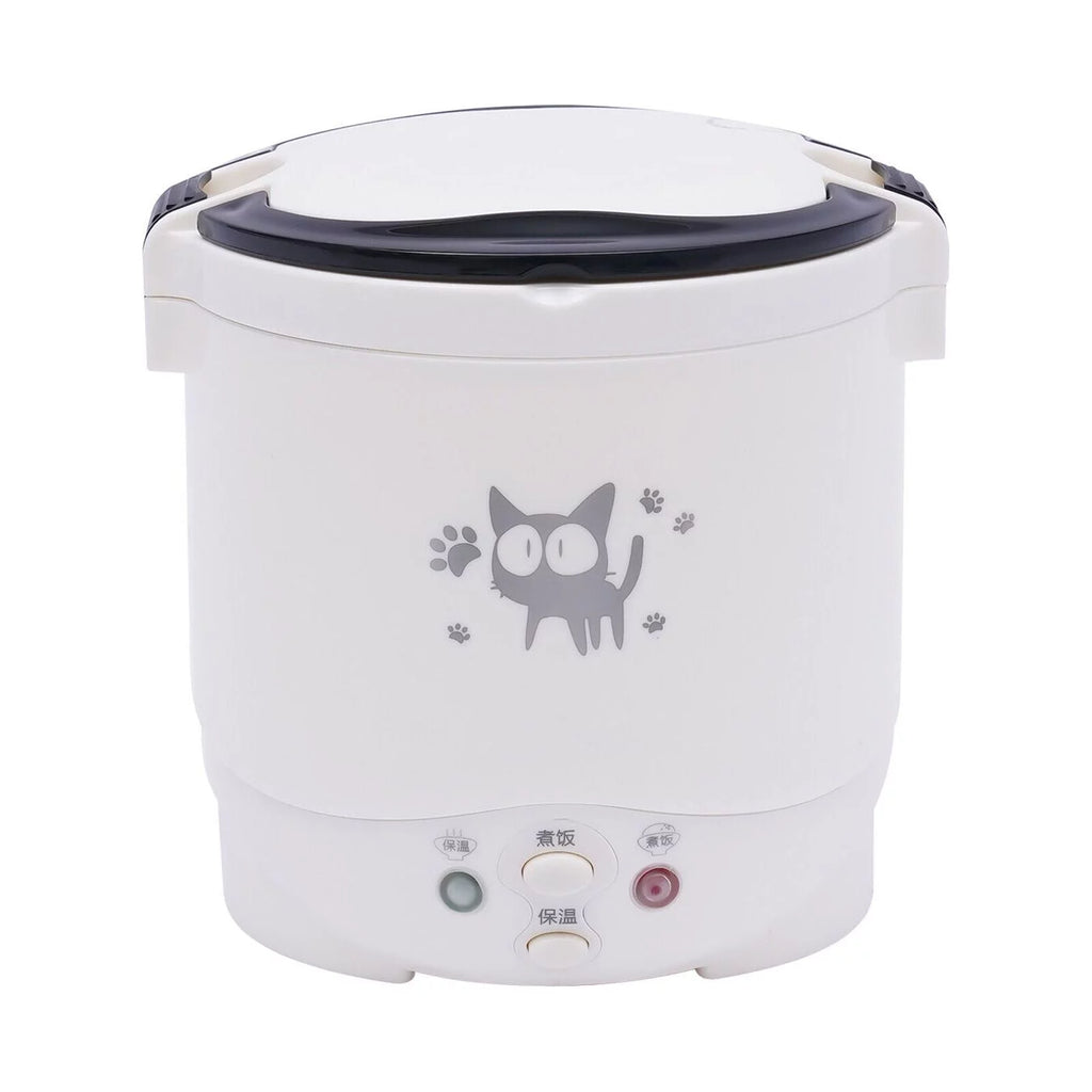 White/Green 12V Electric Rice Cooker Y920