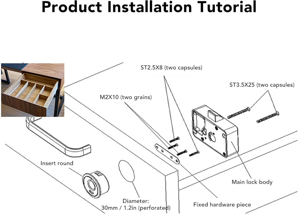 Smart Cabinet Lock A49575