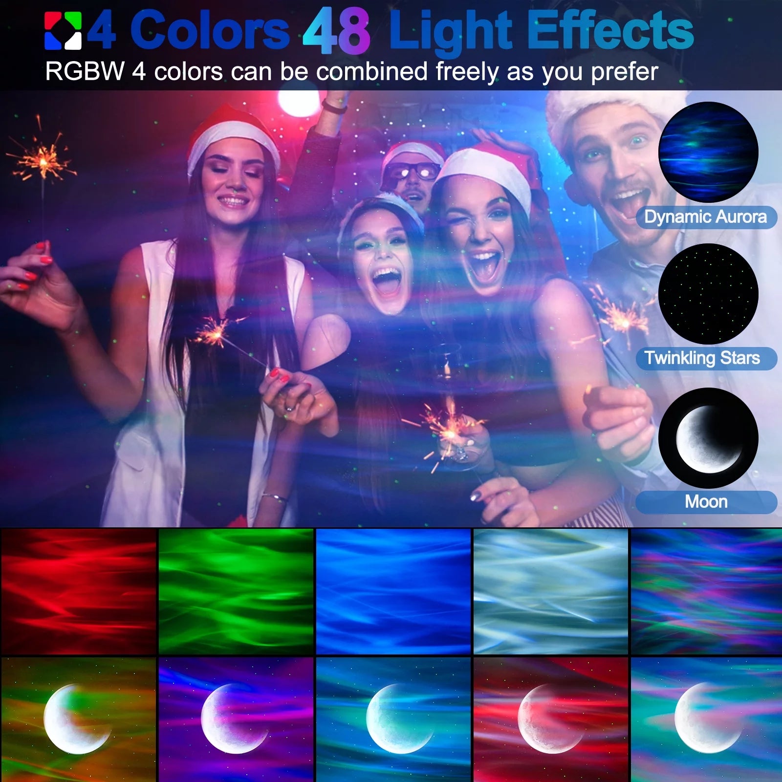 3 in 1 Northern Lights Projector I645