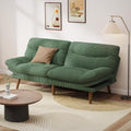 Grey Corduroy Convertible Futon Sofa Bed Z16755