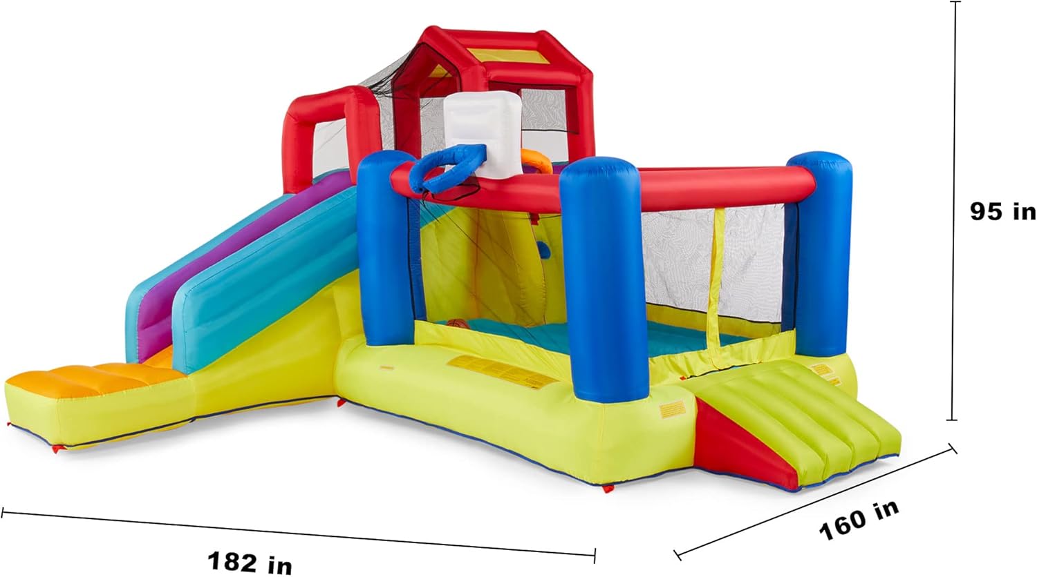Bounce House with Slides D158