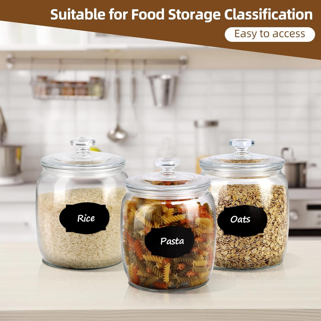 2 Pack 71 oz Glass Jar with Lid G4792