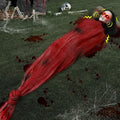 2.6 Ft Zombie Animatronics with Glowing Eye S2940
