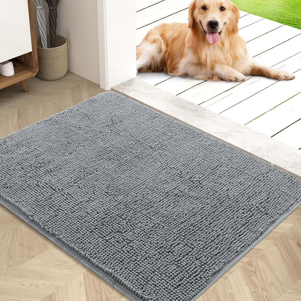 Non-Slip Washable Microfiber Door Mat C678303