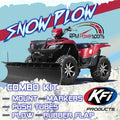 60" ATV Poly Snow Plow Kit G901