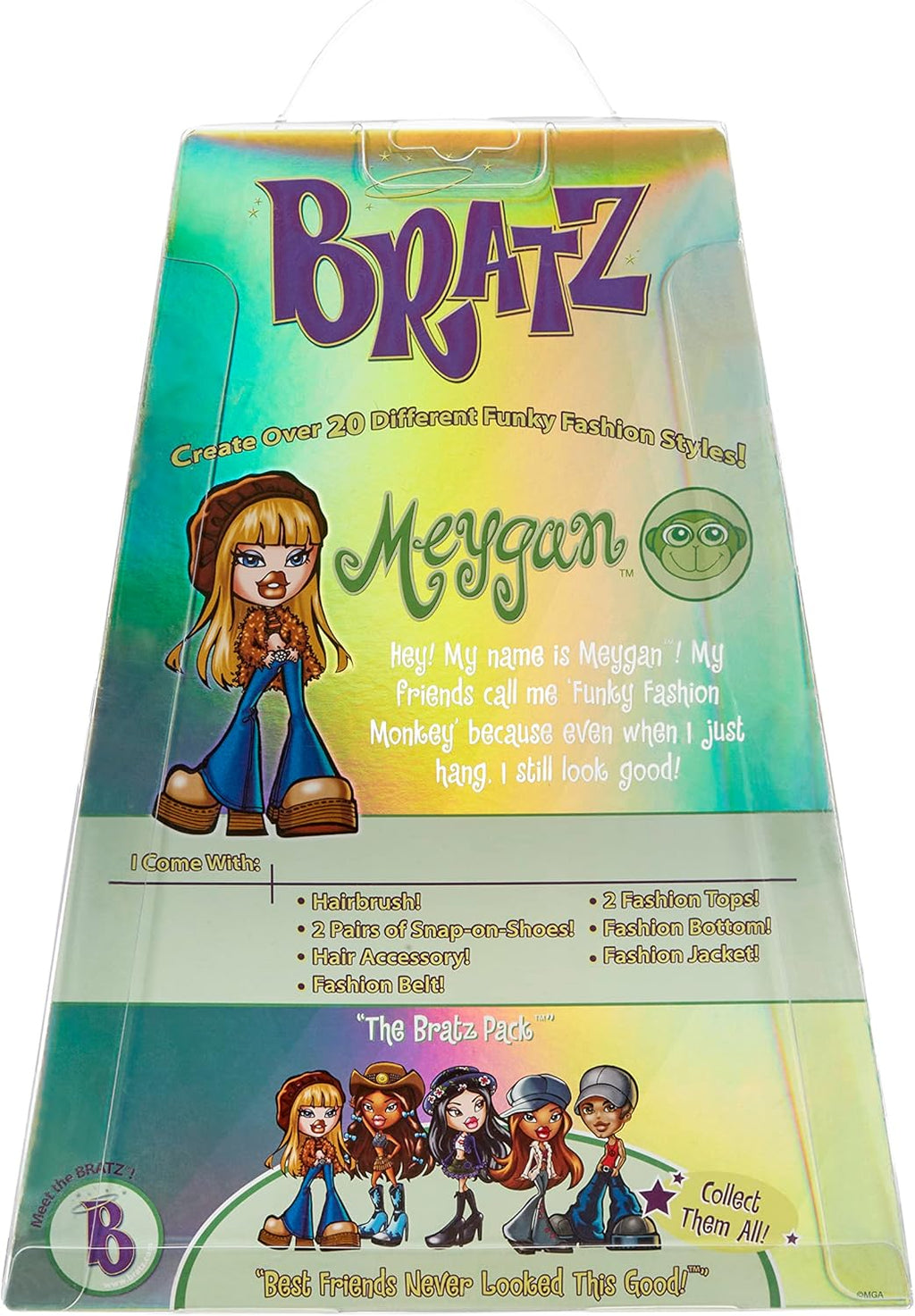 Bratz Fashion Doll with 2 Outfits and Poster (Pack of 1) G727