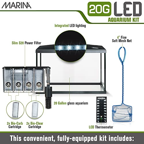5 Gallon LED Aquarium Kit J976521