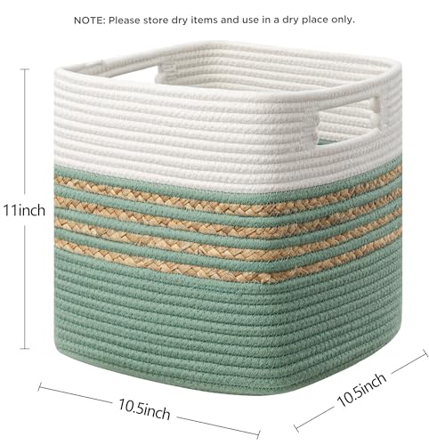 Set of 4 Water Hyacinth Storage Bins with Handles, Brown P68501