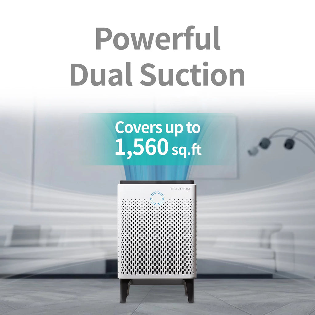 Graphite True HEPA Air Purifier with 1560 sq ft Coverage Y2897