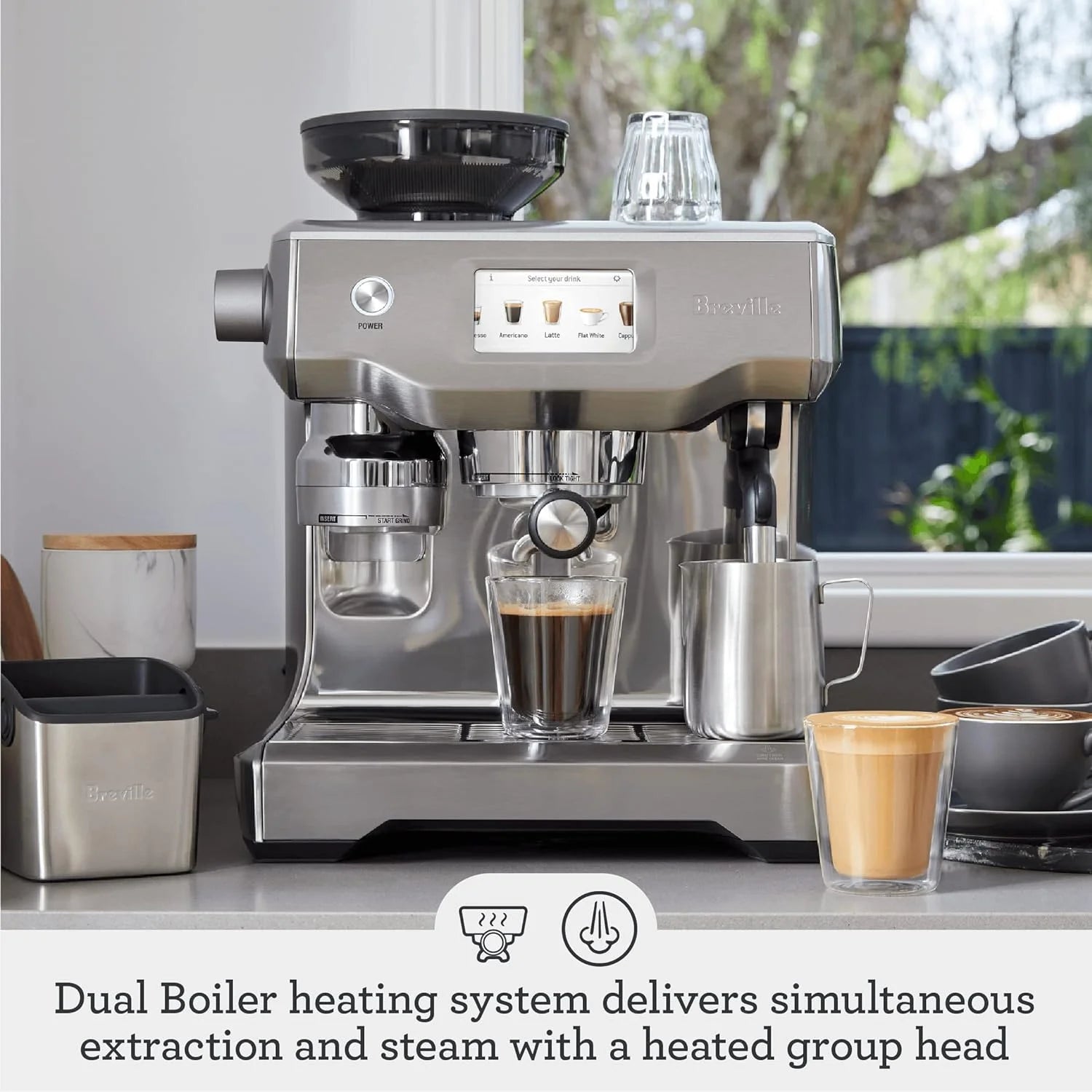Damson Blue Espresso Machine M98197