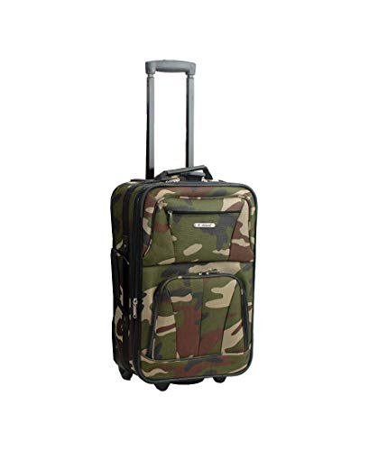 Black 4-Piece Softside Upright Luggage Set X691