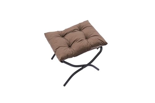Blue Upholstered Lounge Chair with Ottoman G2405