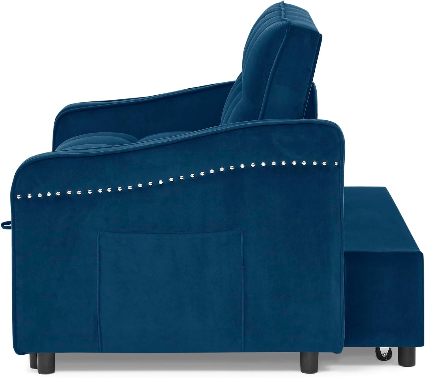 3 in 1 Convertible Sleeper Sofa Couch with Pull Out Bed D56010