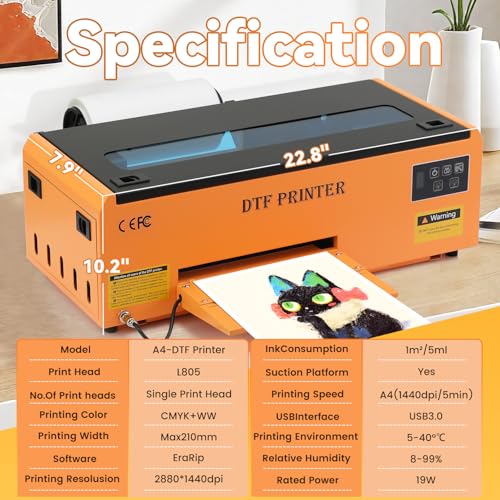 DTF Printer with Oven and Software J251