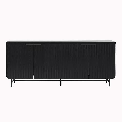 Coastal Oak 4-Door Sideboard Buffet Console I229