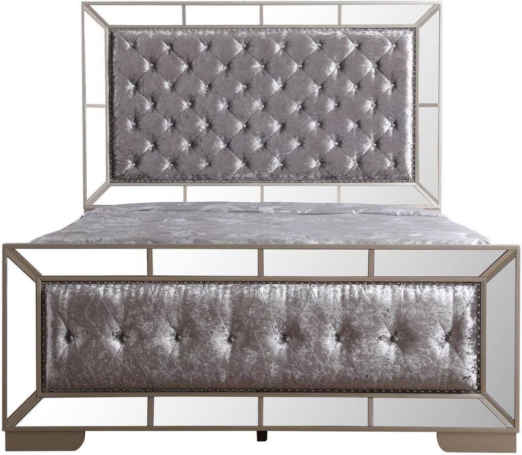 Silver Queen Panel Bed O763593