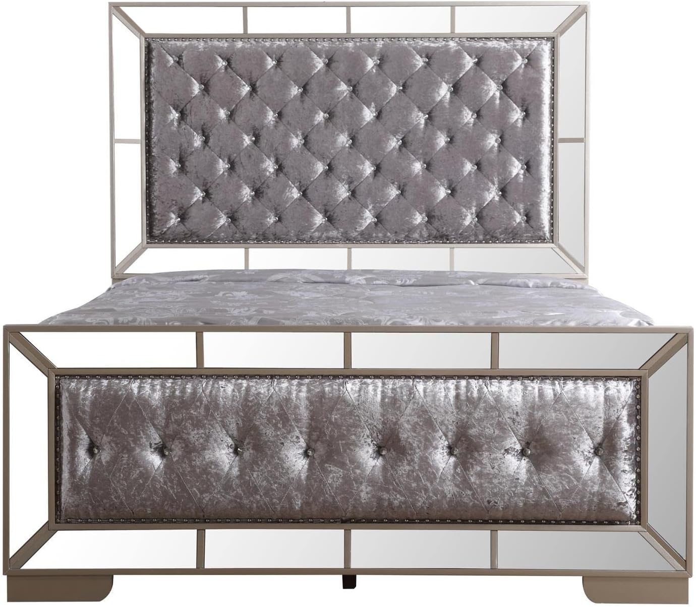 Silver Queen Panel Bed O763593