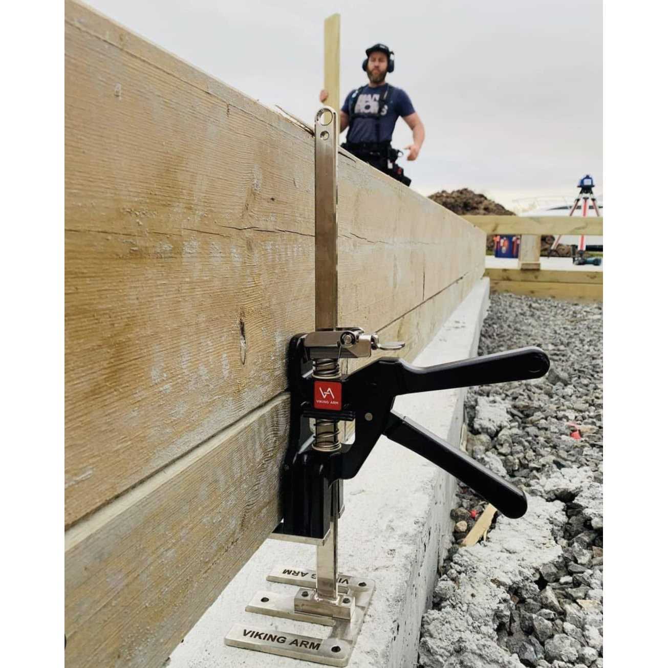 Handheld Jack Clamp Labour Saving Tool Lift Up to 330 lbs M787