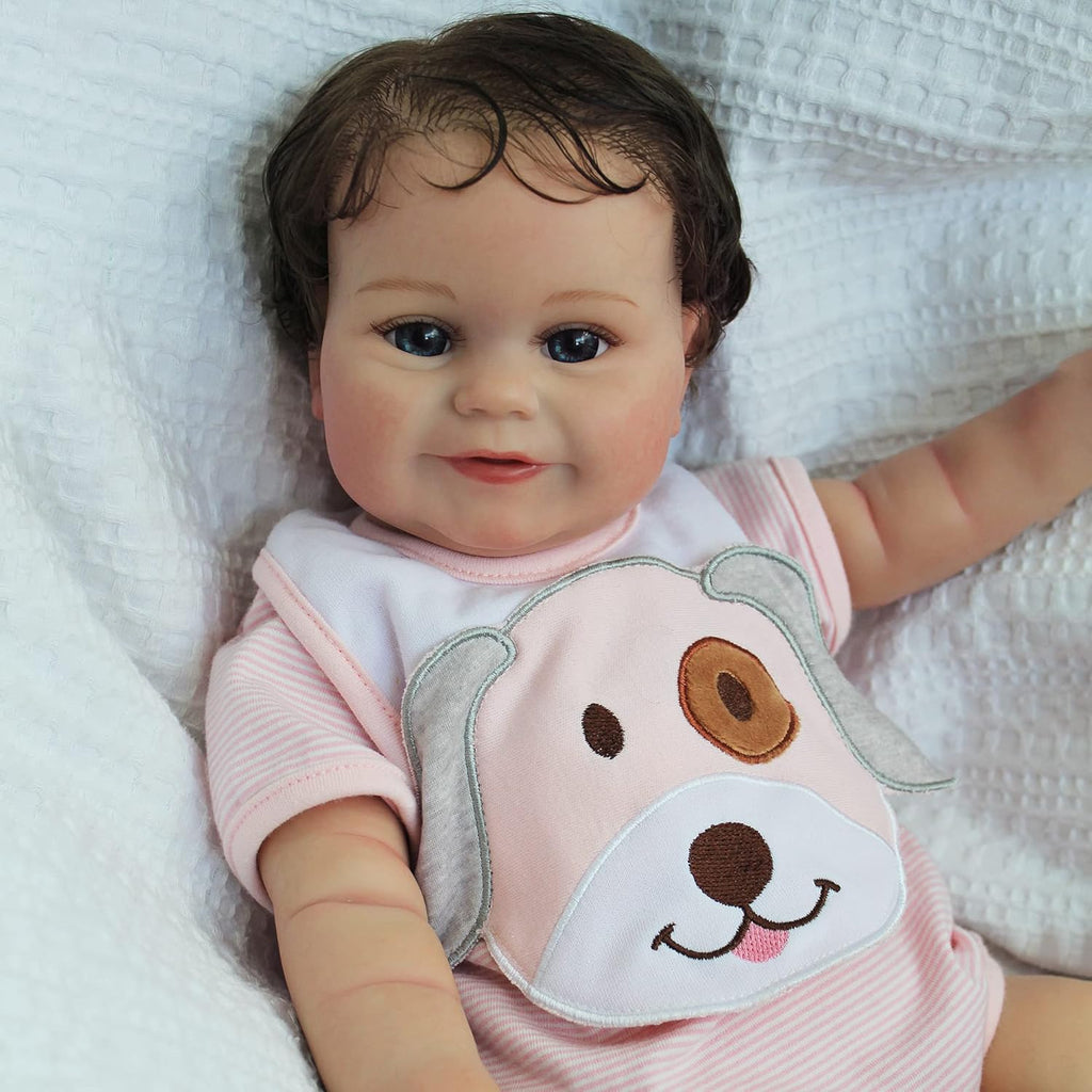20 Inch Realistic Soft Vinyl Baby Doll W78389