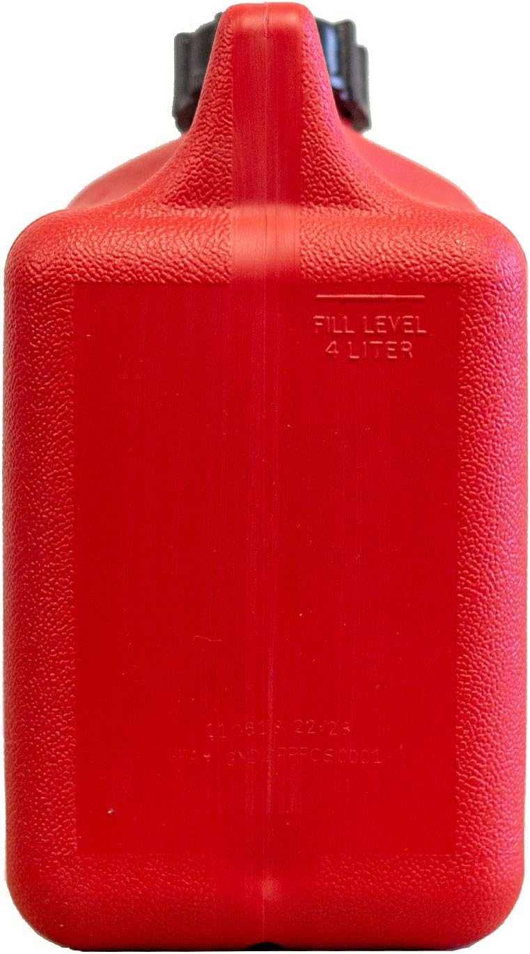 1 Gallon Gasoline Can with Auto Shut Off Spout X1415