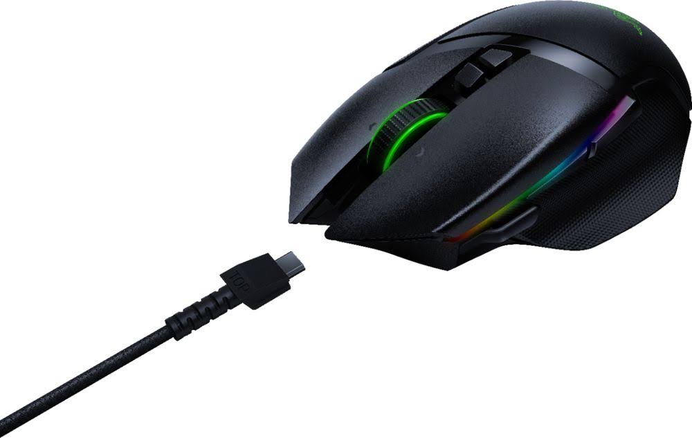 Black Wireless Optical Gaming Mouse Z986692