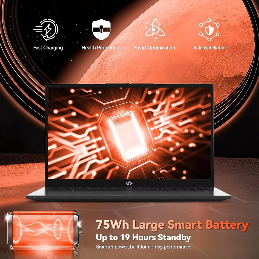 17.3" Gaming Laptop, AMD Ryzen 7 7735HS, 64GB DDR5 RAM, 1TB SSD, Radeon 680M, Backlit Keyboard P468034