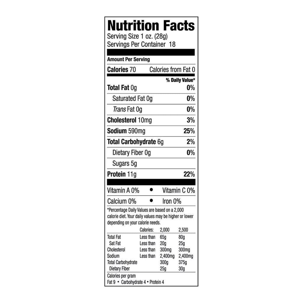 Peppered Beef Jerky (18 Ounce) M769