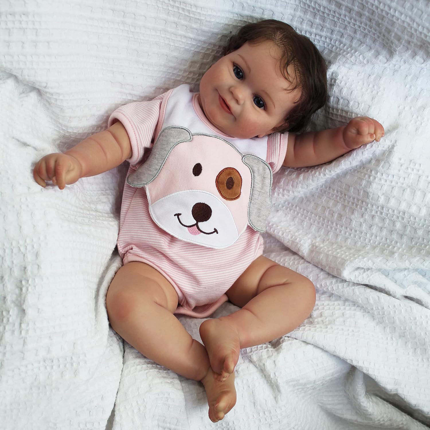 20 Inch Realistic Soft Vinyl Baby Doll W78389
