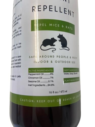 16oz Peppermint Oil Spray Rodent Repellent E447345