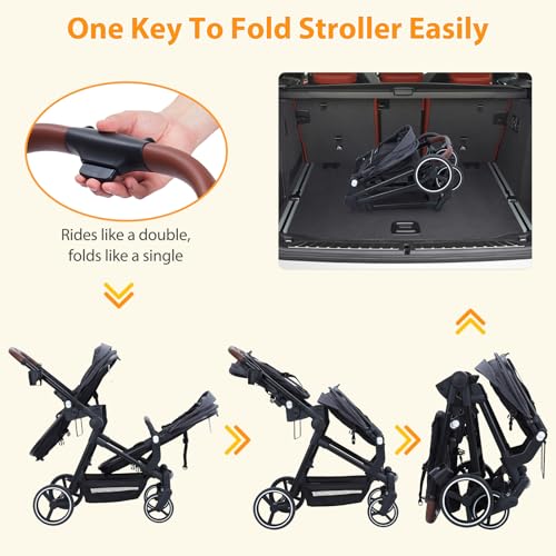 Light Gray Double Stroller L7646