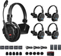 2.4GHz Wireless Headset Intercom System (5PCS) B4787