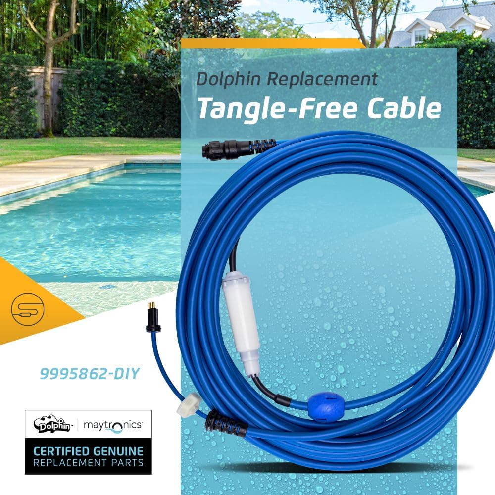 60 FT Blue Cable with Swivel O96075