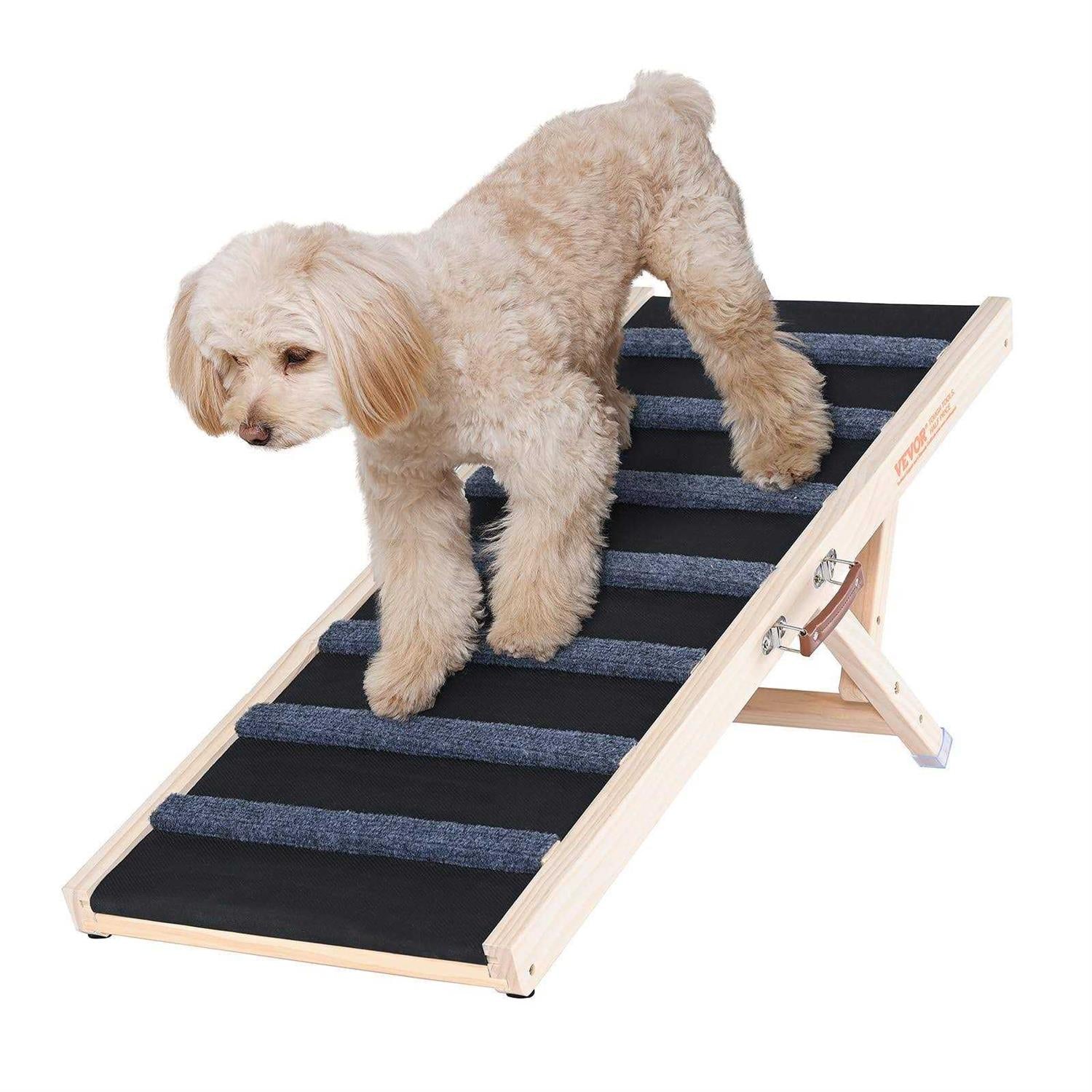 Folding Pet Ramp for Bed Adjustable Dog Ramp M6662