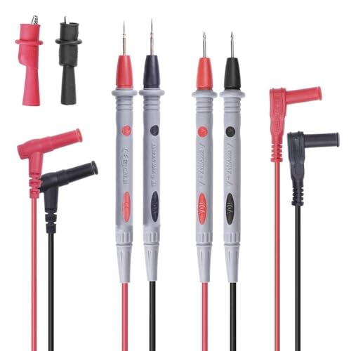 2set Digital Multimeter Test Leads with Banana Plug and Alligator Clips E594388